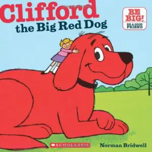 Clifford the big red dog book cover