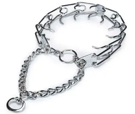 a chain Herm Sprenger Ultra-Plus Prong Training Collar, 3 mm