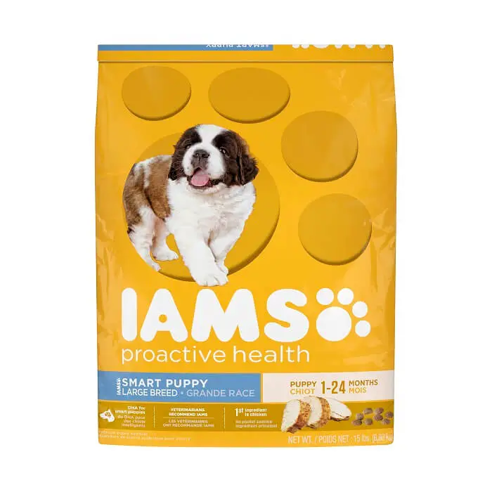 iams proactive health smart puppy large breed pack