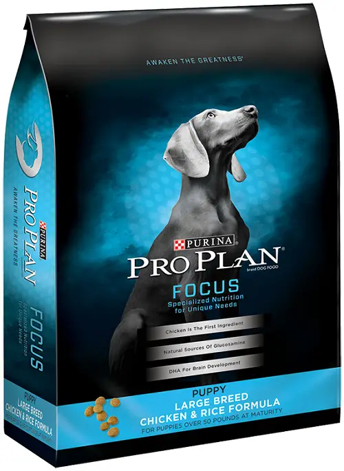 purina pro plan focus dog food for large breed puppy