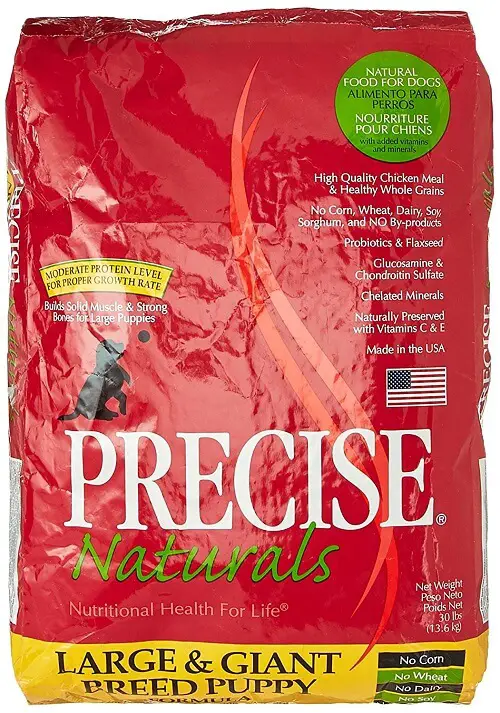 precise large breed puppy food