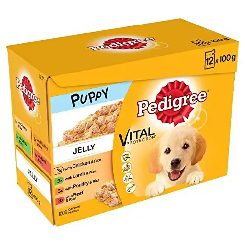 Pedigree Puppy Pouches Meat pedigree puppy food review